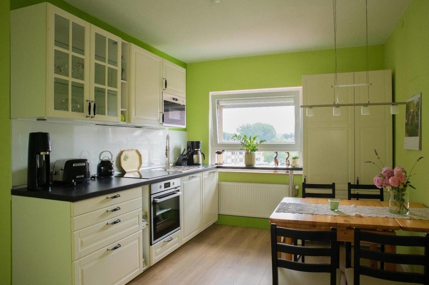 Farbenfrohe Ferienwohnung 代特莫尔德 外观 照片