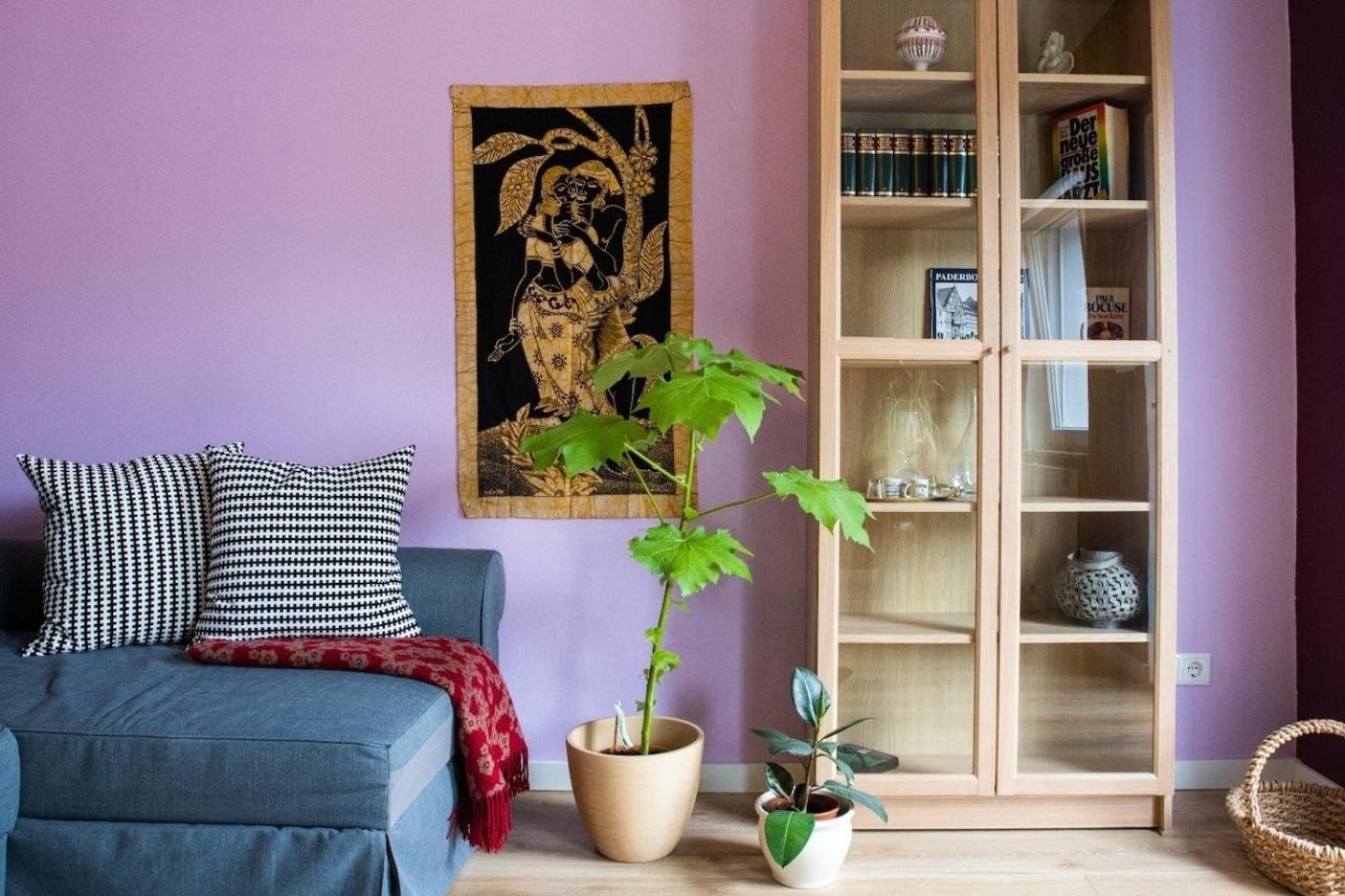 Farbenfrohe Ferienwohnung 代特莫尔德 外观 照片